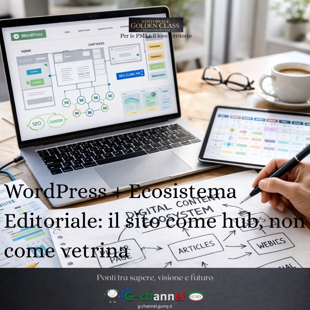 WordPress Ecosistema Editoriale: Il sito come hub, non come vetrina 